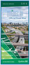 2023 Edition of the Québec Official Road Map-Click to go to the Publications du Québec website.